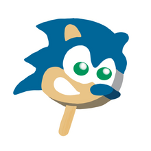 Load image into Gallery viewer, Sonic Ice Cream Sticker