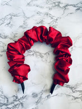 Load image into Gallery viewer, Satin Scrunchie Headband