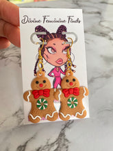 Load image into Gallery viewer, Gingerbread Cookie Earrings