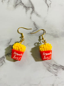 French Fry Charms Earrings