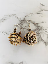 Load image into Gallery viewer, Pine Cone Earrings
