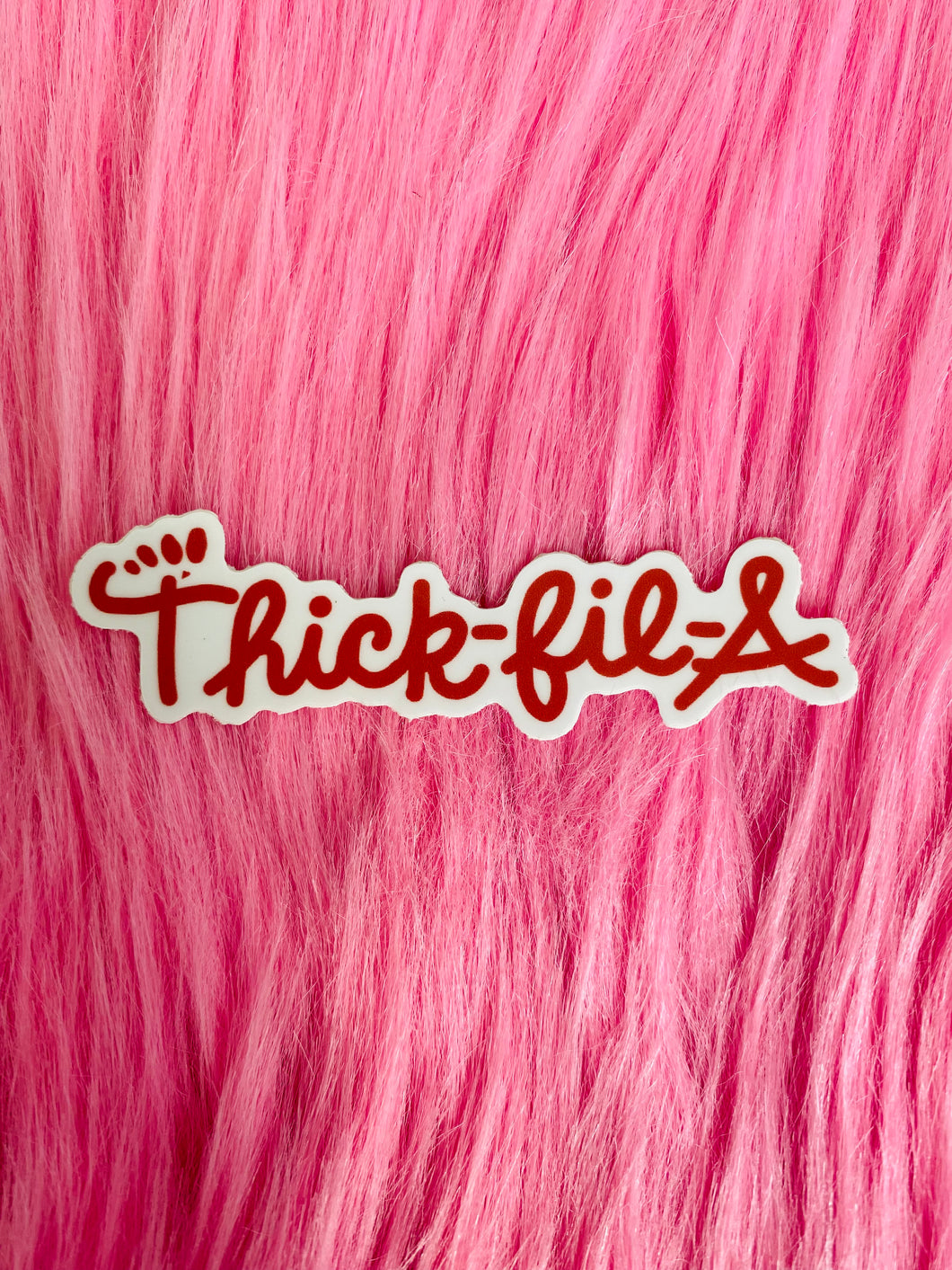 Thick-fil-a Sticker